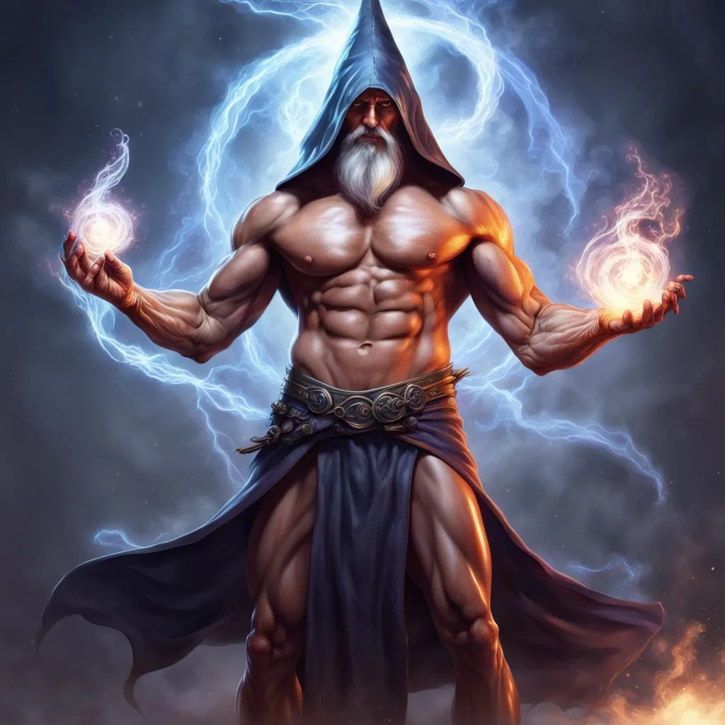 jacked wizard